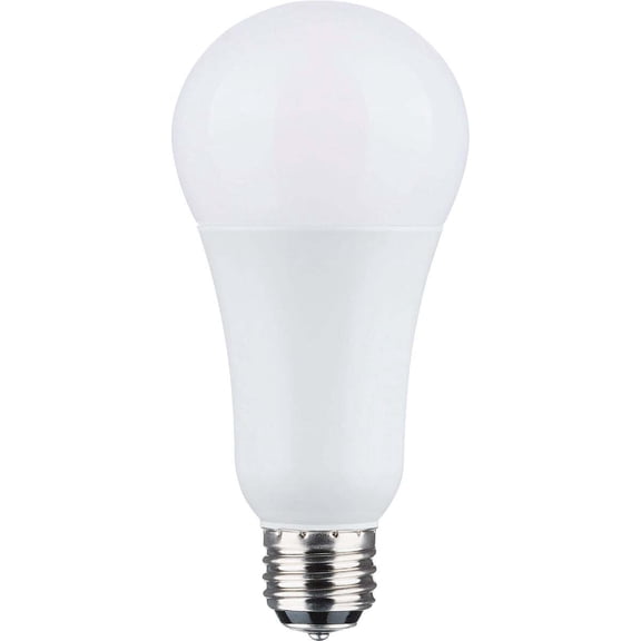 Satco 50/100/150W Equivalent Selectable 5000K CCT A21 LED 3-Way Bulb S11518