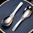 thumbnail image 1 of Hicess 1Pcs Spoon Versatile Easy to Clean Stainless Steel Stainless Steel Spoon for Kitchen, 1 of 8