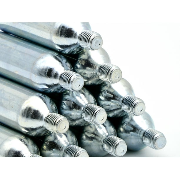 ICO 16G CO2 Threaded Cartridges, 30 Pack