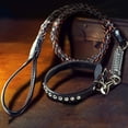 thumbnail image 4 of Correa de seguridad para perros grandes perfecl Cuello mediano negro, 4 of 8