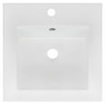 thumbnail image 2 of American Imaginations 59-in. W 1 Hole Ceramic Top Set In White Color AI-24236, 2 of 9