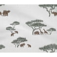 thumbnail image 4 of oneOone Cotton Flex Fabric Tree & Animals Ikat Print Sewing Fabric BTY 40 Inch Wide, 4 of 4