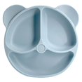 thumbnail image 1 of Suction Plates For Baby Silicone Plates Divided, Silicone Baby Plates For Toddler, 1 of 5