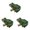 Green 3Packs, variant on Garden Pet Frog Decoration The Perfect Fun Garden Animal Decoration For Any Garden Simulation Cute Frog Decoration 3PCS,6.5x5.5x3.8 cm,Purple