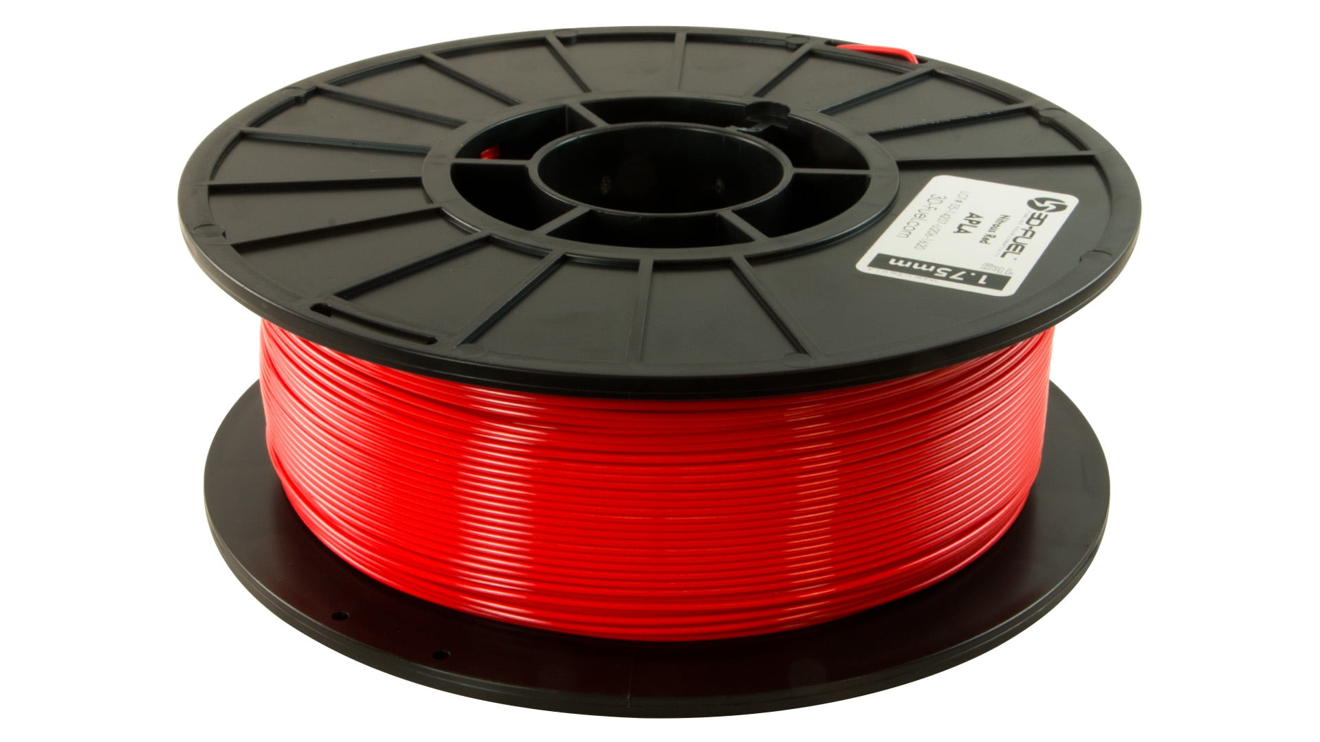 3D-Fuel WorkDay PLA Fire Engine Red 1.75mm 1Kg 3D Filament Diameter Tolerance +/- 0.05mm