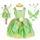 thumbnail image 2 of Disney Tinker Bell Princess Girl Dress Niños Elf Fairy Costume Butterfly Wings Sets Toddler Birthday Cosplay Child Party Clothes6-7T (Etiqueta 120) Gao Jinjia LED, 2 of 2