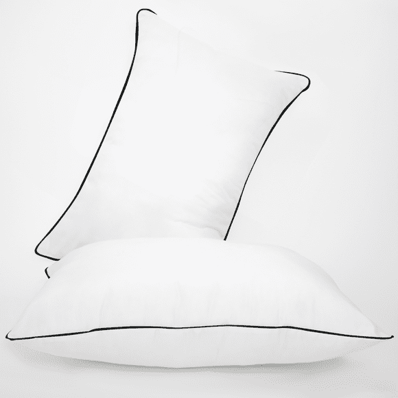 SET 2 PZAS ALMOHADA CONFORT KS BIES NEGR