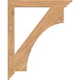 thumbnail image 3 of Ekena Millwork 3 1/2"W x 34"D x 42"H Westlake Traditional Smooth Bracket, Western Red Cedar, 3 of 4