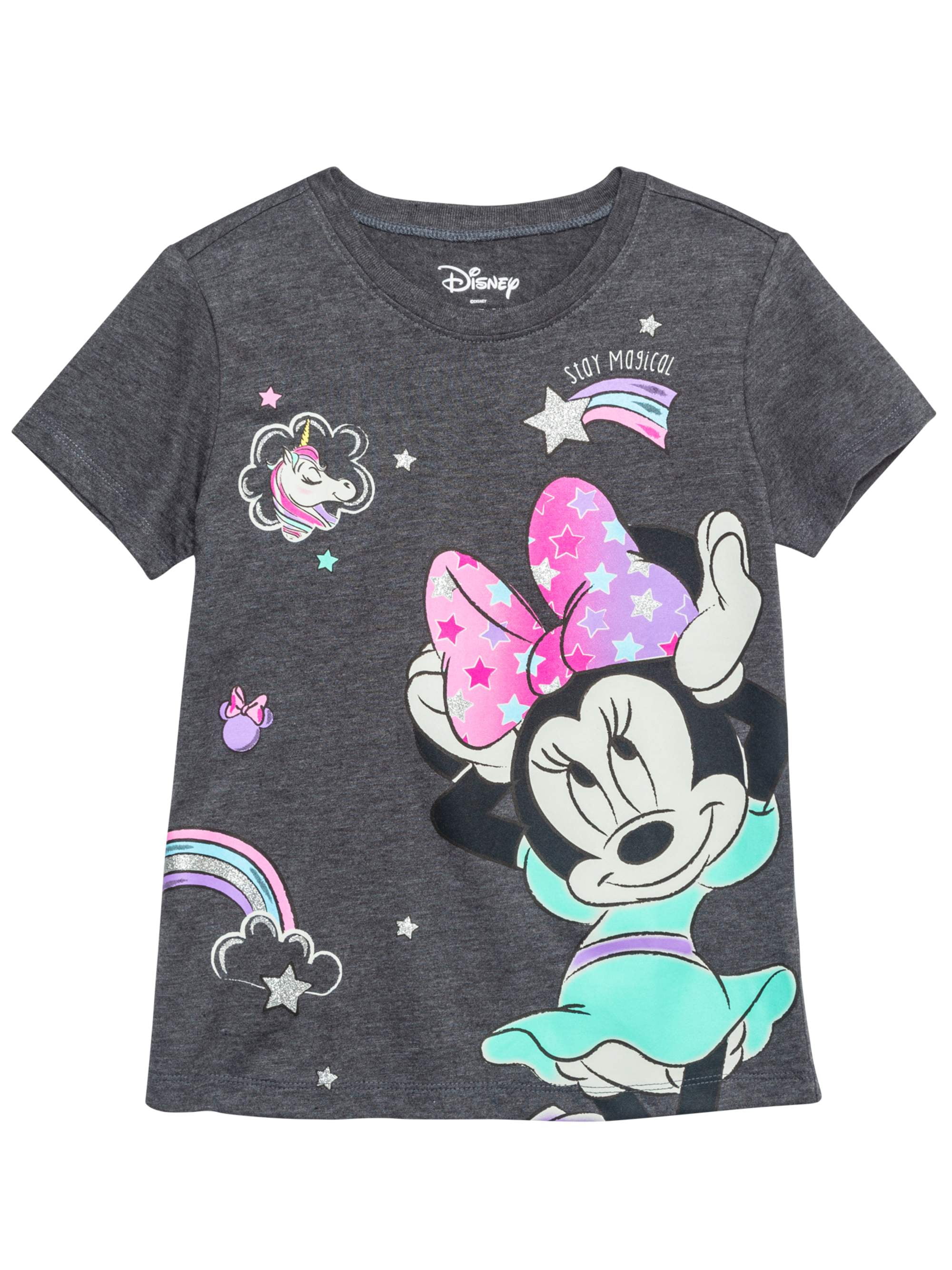 Minnie Glitter Graphic TShirt (Little Girls & Big Girls)