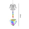 thumbnail image 2 of Crystal Light Catcher Angel Metal Creative Rainbow Light Catcher para el hogar (K) JShteea Libre de BPA, 2 of 9