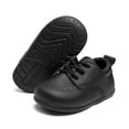 thumbnail image 6 of HsdsBebe Baby Boys Girls Walking Shoes Infant Oxford Dress Shoe Loafers Brogue Flats for First Steps Walkers 0-24M, 6 of 8