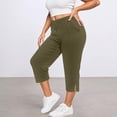 thumbnail image 2 of Plus Size Pants Pants for Women Plus Size Casual Elastic Waist Loose Fit Yoga Sweatpants with Pockets Activewear, 2 of 6