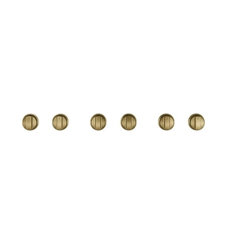 Handle and Knob Kit for Café Range and Cooktops - Brushed Brass