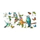 thumbnail image 2 of Calcomanía de pared de colibríes, pegatinas de pared de pájaros, impermeables, modernas, con colibrí en de un , calcomanía de flores para, 2 of 9