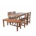 thumbnail image 6 of Miekor Furniture High-quality Acacia Wood Outdoor Table and Chair Set, Suitable for Patio, Balcony, Backyard W5UAAE, 6 of 9