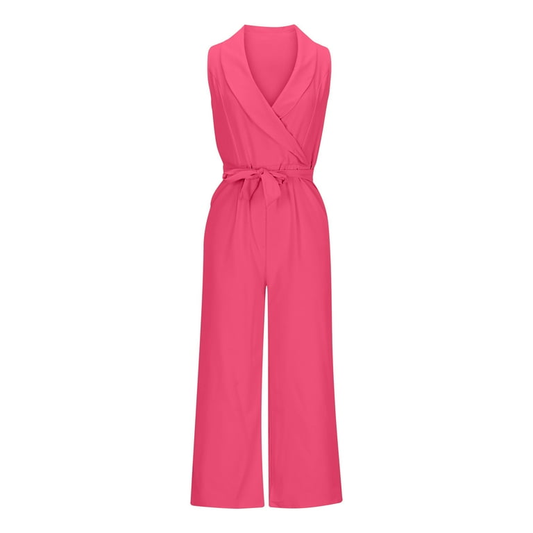 Cross Bandage Sexy V-neck Casual Jumpsuits Cross Bandage Sexy V-neck Casual Jumpsuits