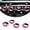 Pink, variant on TINKI Car Air Conditioner and Volume Vent Outlet Knob Button Ring Cover 4pcs for Toyota Tacoma 2015 2016 2017 2018 2019 2020 2021 2022