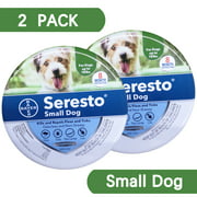 Seresto Flea and Tick Prevention Collar for Small Dogs, 8 Month Flea and Tick Prevention - 2 PACK