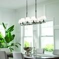 thumbnail image 3 of Kichler Lighting - Eight Light Linear Chandelier - Chandelier Linear (Double) -, 3 of 7