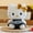 Black gold kt cat, variant on Kawaii Gothic Style Plush Collection, Best Birthday Gift, Cat & Character Toys with Star Tulle Skirt