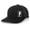 Black/Black, variant on Men's Golfer Drinking Beer Bottle Golf Mesh Back Trucker Hat, Black/White
