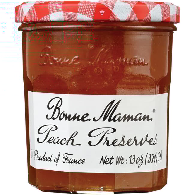 Bonne Maman Preserve, Peach, 13 oz
