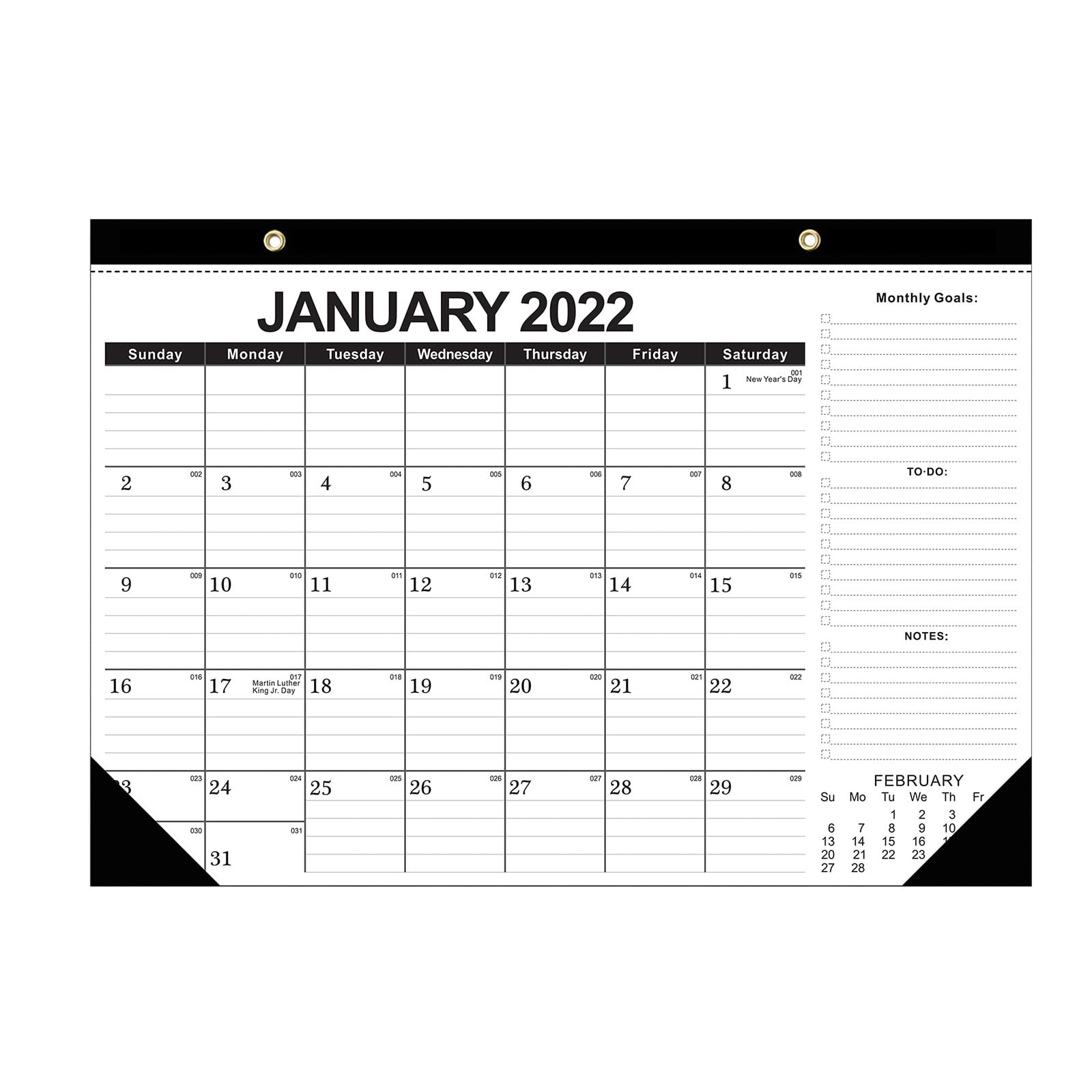 2022 English Desktop Fresh And Portable Pendulums Calendar : .7-2022.12 Better Homes & Gardens - Walmart.com
