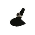 thumbnail image 1 of ANARUZ||Black Agate & Silver Ring Size 85, 1 of 1