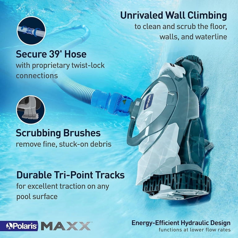 Polaris FSMAXX Premium Suction-Side Automatic Pool Cleaner, Multi