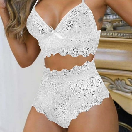 

ForestYashe Intimates Ladies Temptation Transparent Underwear Lace Mesh Underwear