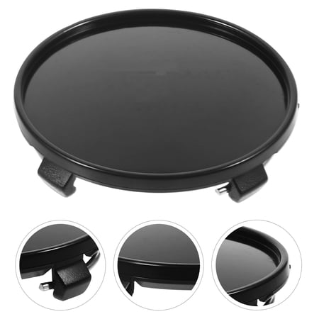 GOOHOCHY 4 Pcs Rim Center Caps Hubcaps 6.00X6.00X1.00CM Black
