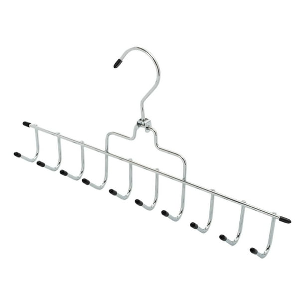 DOLITY Belt Hanger Organizer Hanging Closet Clothes Hangers Scarf Organizers Belt Racks Black Walmart