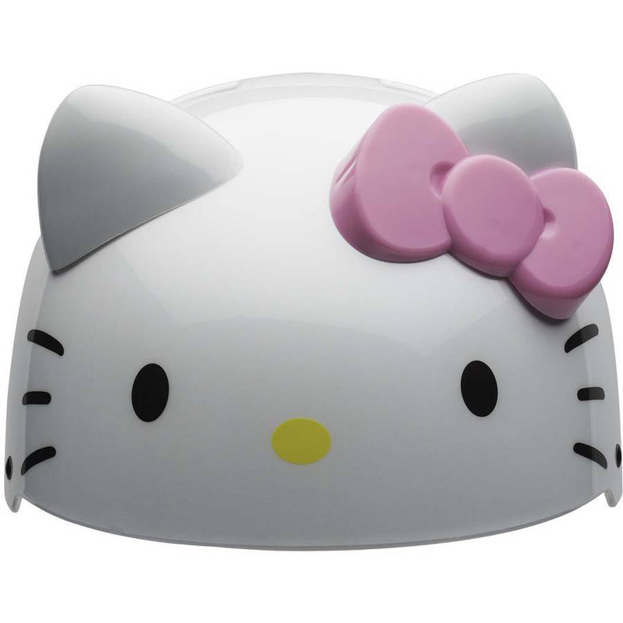 New Hello Kitty Bike 3D Ears & Bow Helmet 5-8 Years Old Hardshell 