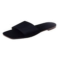 thumbnail image 1 of Fankiway Women Beach Breathable Solid Color Sandals Home Slipper Flip-Flops Flat Shoes, 1 of 6