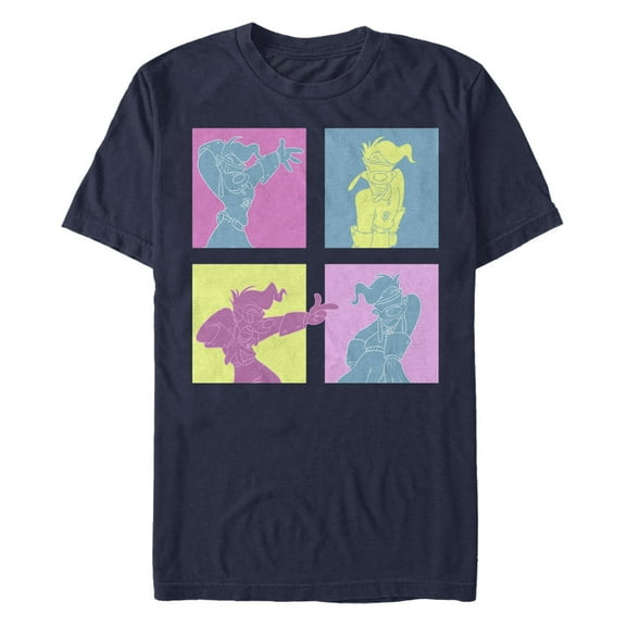 Men's A Goofy Movie Max Colorful Portraits Graphic T-Shirt