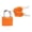Orange, variant on Colorful Keyed Padlock, 1.1 in Small Locks with Keys, Suitcase Lock, Mini Locks with Keys, Metal Padlock, Luggage Backpack Lock with 2 Keys, Gym Drawer Cabinet Security Lock, Mini Keyed Padlock,Black