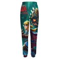 thumbnail image 5 of Game The Legend of Zelda Womens Sweatpants Joggers Pants Daily Trousers 3D Printing Novelty Casual Sweatpants With Drawstring Closed Bottom, 5 of 7