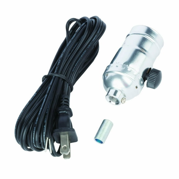 Swag kit with dimmable knob and quick connect