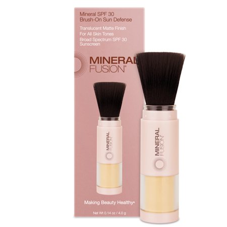 Mineral Fusion Brush-On Sun Defense SPF 30 - Broad Spectrum Sunscreen - 0.14 oz