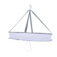 thumbnail image 1 of Folding Breathable Windproof Drying Clothes Basket Hanging Laundry Underwear Net (1-Layer), 1 of 8