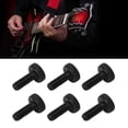 thumbnail image 3 of Electric Guitar Fine Tuning Screw, 6 Pcs M4 Thread Tremolo Bridge String Locking Screw Accurate Size Metal Easy To Install  for Replacement Black,Silver,Gold, 3 of 7