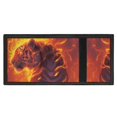 thumbnail image 4 of FUIALDOLG Fire Tiger Youth Wallet for Sports, Polyester Trifold Money Organizer with Big Capacity, Slim Wear-Resistant Teen Wallet for Daily Use, 4 of 7