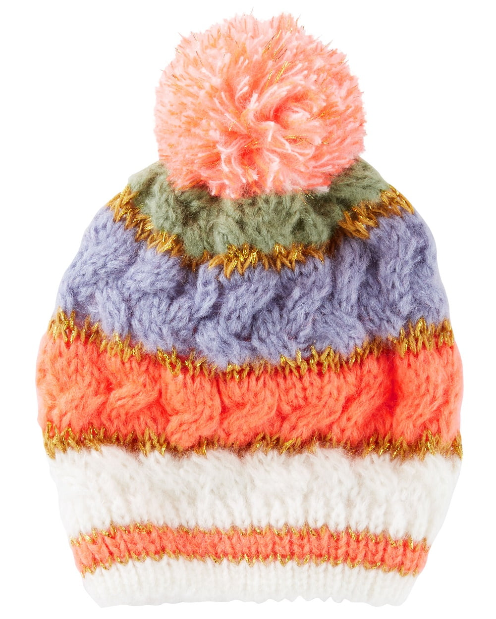 Size 12-24m Oshkosh Reversible Girls Winter Hat