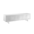 thumbnail image 3 of Casabianca Modern Moon Engineered Wood Entertainment Center in White, 3 of 4