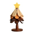 thumbnail image 1 of Wooden Trivets for Hot Dishes, Tree Shape Trivet 1Set Like a Christmas Tree, Foldable Kitchen Wooden Trivet, 1 of 6