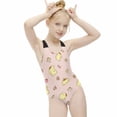 thumbnail image 4 of Pompompurin Girls One Piece Swimsuits Hawaiian Summer Swimwear Beach Bathing Suit Outfits, 4 of 7