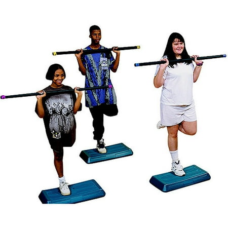 Sportime Aerobic Workout Bar 1 75 X 49 18 Pounds Red Foam Sportime Aerobic Workout Bar 1 75 X 49 18 Pounds Red