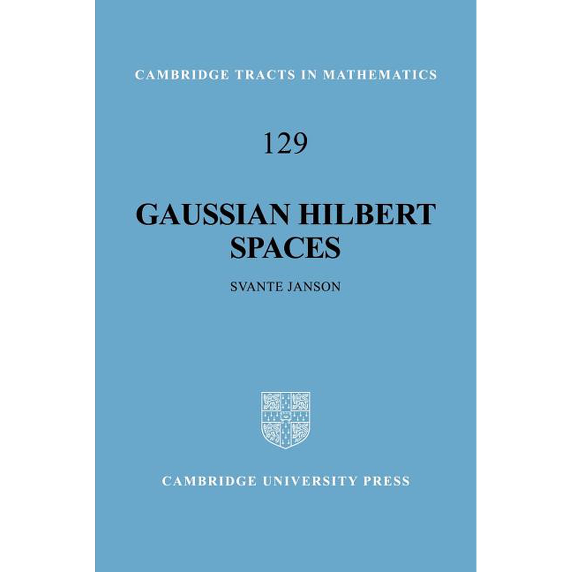 Cambridge Tracts in Mathematics Gaussian Hilbert Spaces, Book 129, (Paperback)