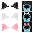 thumbnail image 2 of WINDLAND Cute Cats Ear Silicone Attachments Easy To Install On Various Headphone Models Enhancing Headphone Styles Attachments, 2 of 13