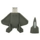 thumbnail image 2 of Unidad flash USB gris de dibujos animados Fighter Doll memoria portátil de almacenamiento para transmisión compartida 32 GB, 2 of 9